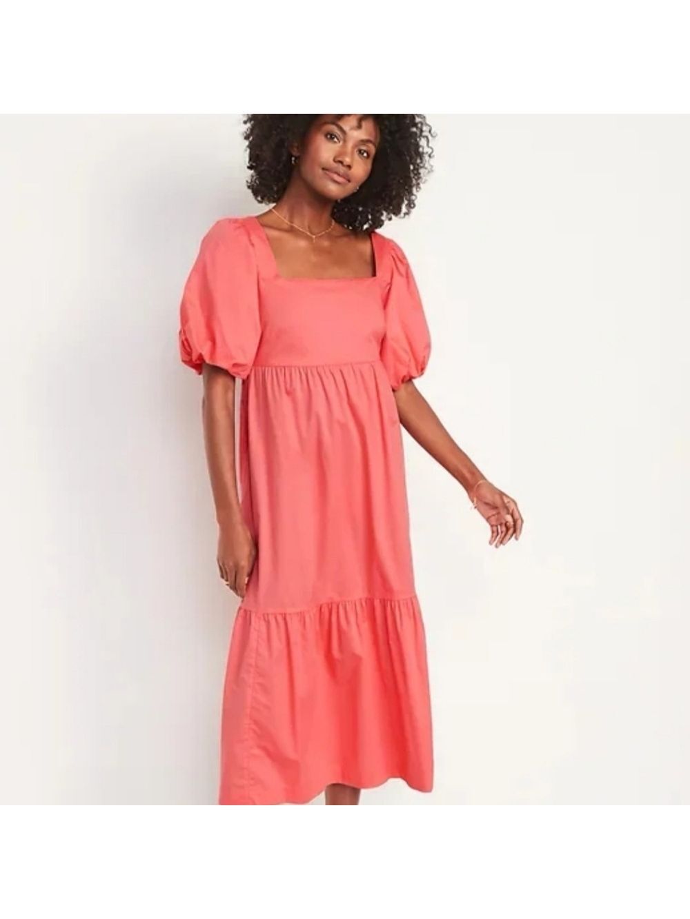 NWT Old Navy Fit&Flare beachy boho cotton poplin maxi dress with pockets Size 2X